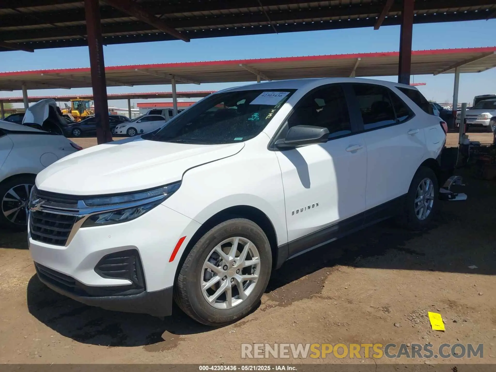 2 fotografías del automóvil dañado 3GNAXHEG7RL140784 CHEVROLET EQUINOX 2024