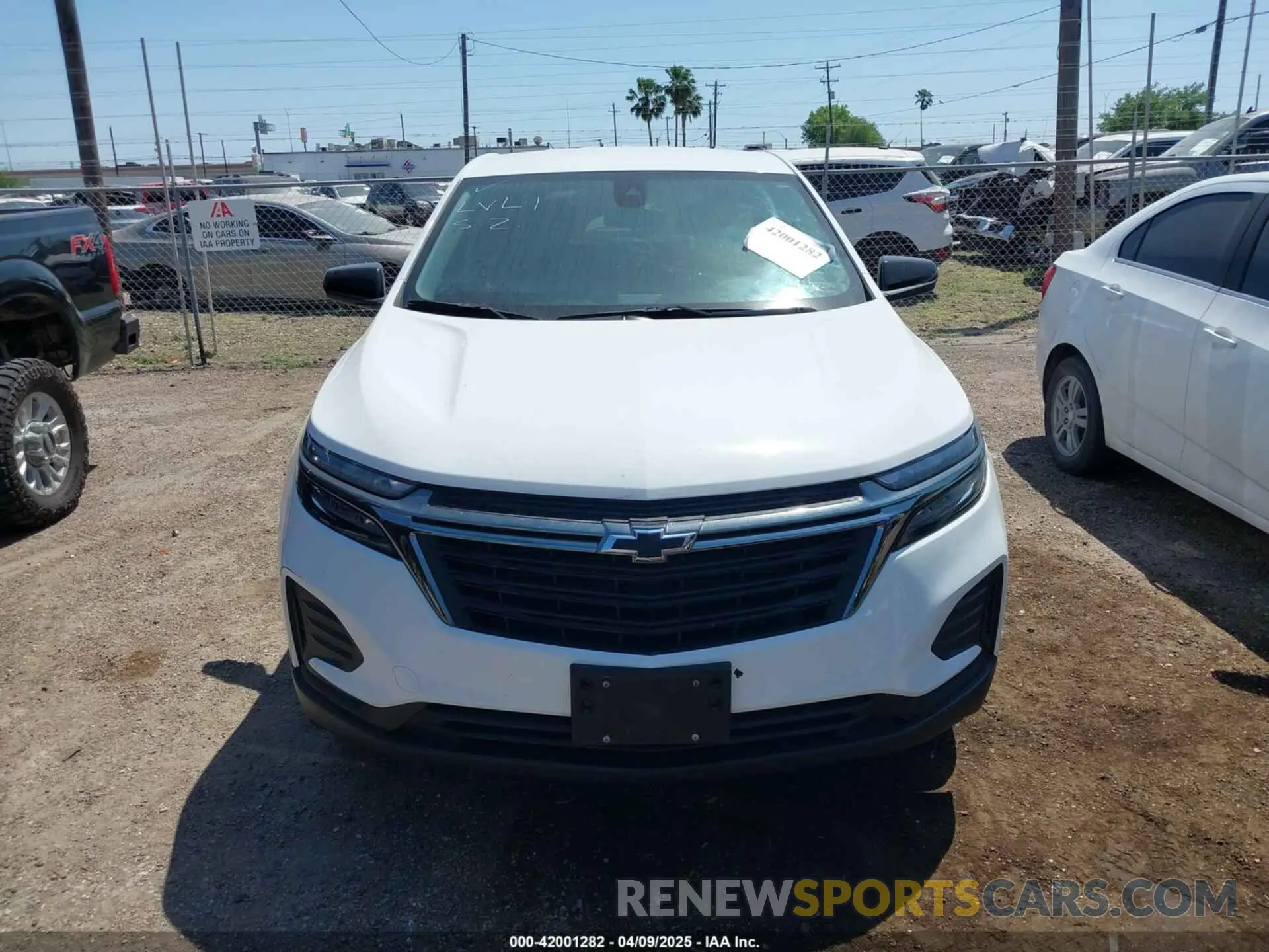 6 fotografías del automóvil dañado 3GNAXHEG7RL166236 CHEVROLET EQUINOX 2024