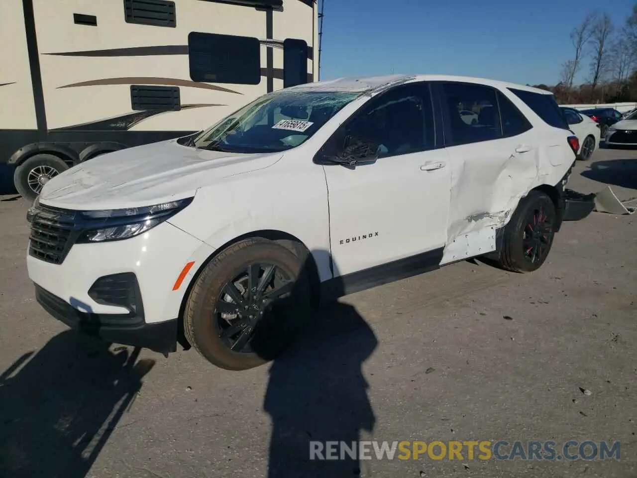 1 fotografías del automóvil dañado 3GNAXHEG7RL277739 CHEVROLET EQUINOX 2024
