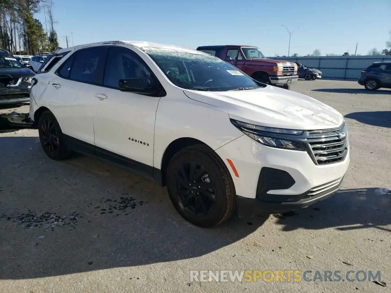 4 fotografías del automóvil dañado 3GNAXHEG7RL277739 CHEVROLET EQUINOX 2024