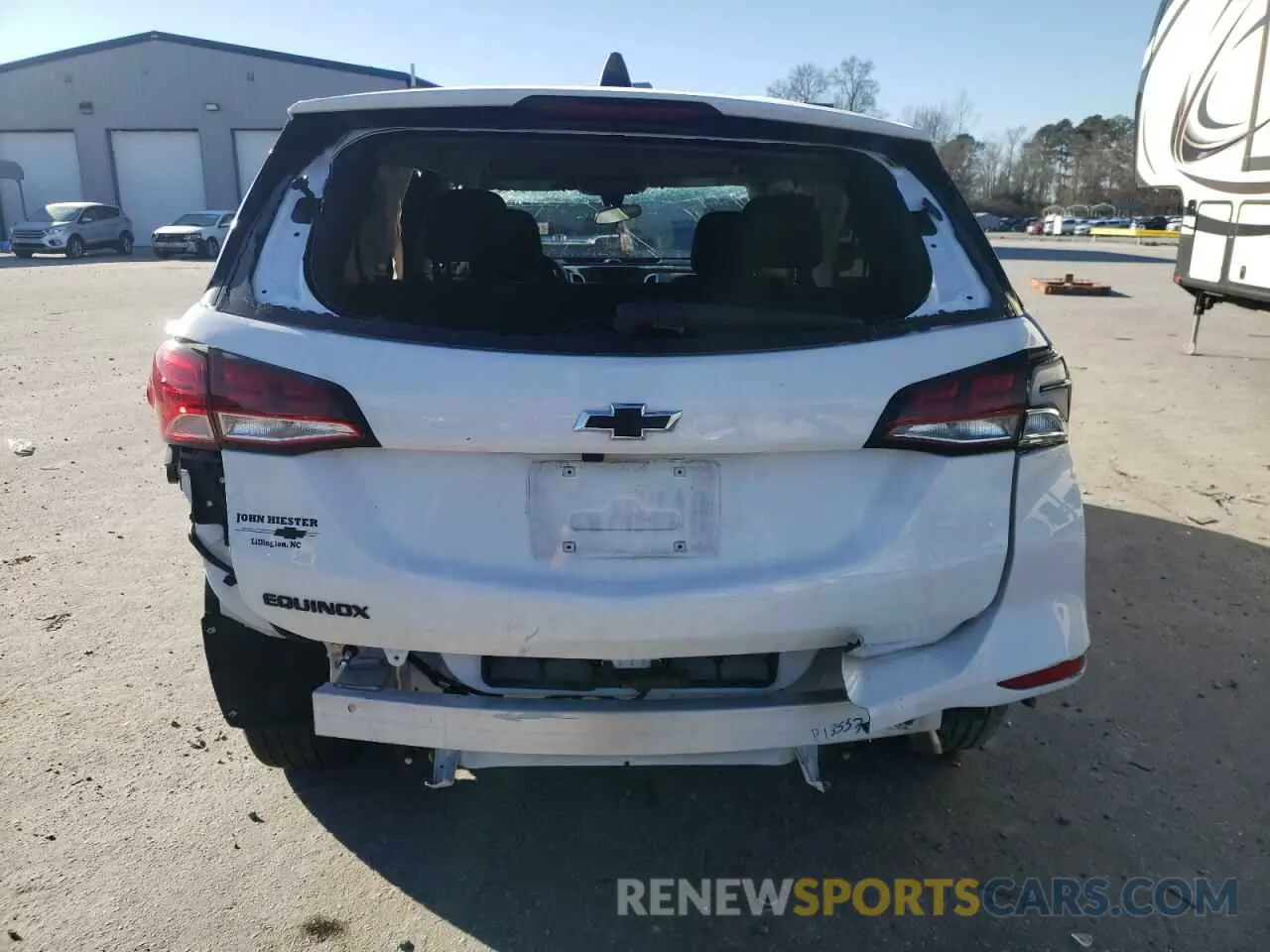 6 fotografías del automóvil dañado 3GNAXHEG7RL277739 CHEVROLET EQUINOX 2024