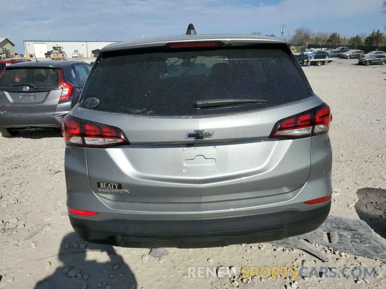 6 fotografías del automóvil dañado 3GNAXHEG7RL284674 CHEVROLET EQUINOX 2024