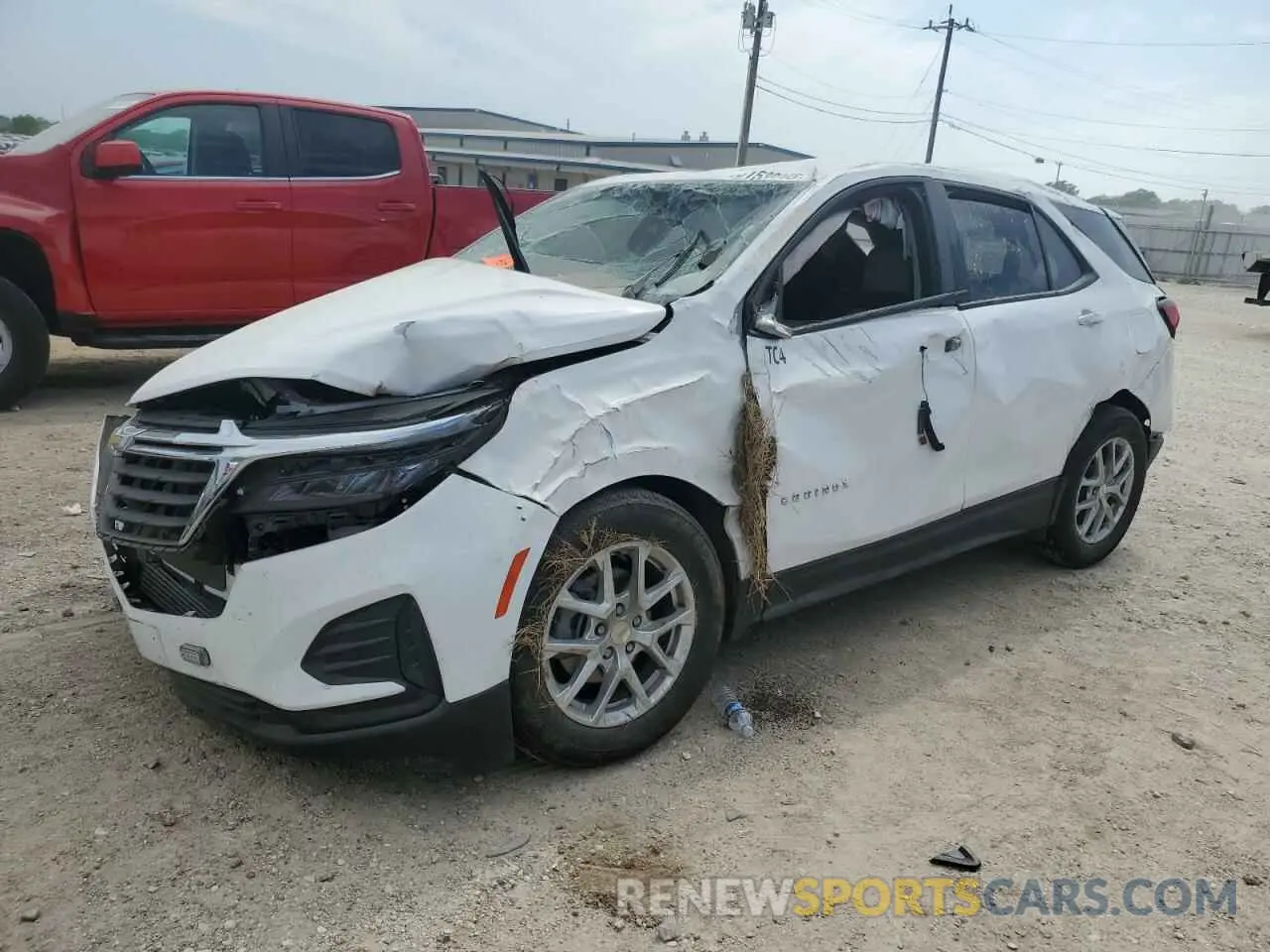 1 fotografías del automóvil dañado 3GNAXHEG7RL309430 CHEVROLET EQUINOX 2024