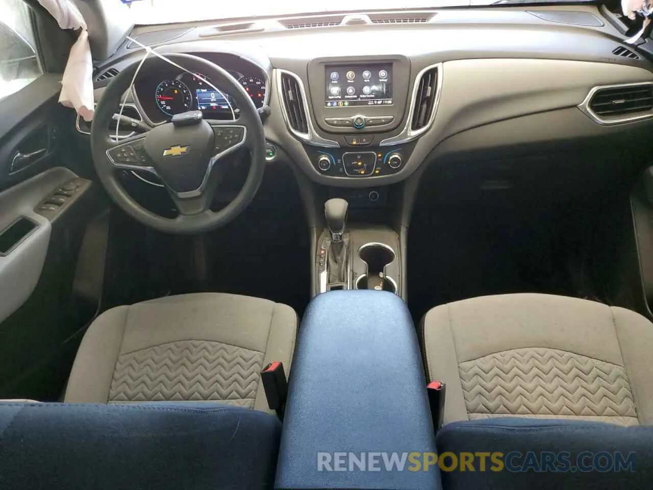 8 fotografías del automóvil dañado 3GNAXHEG7RL328799 CHEVROLET EQUINOX 2024