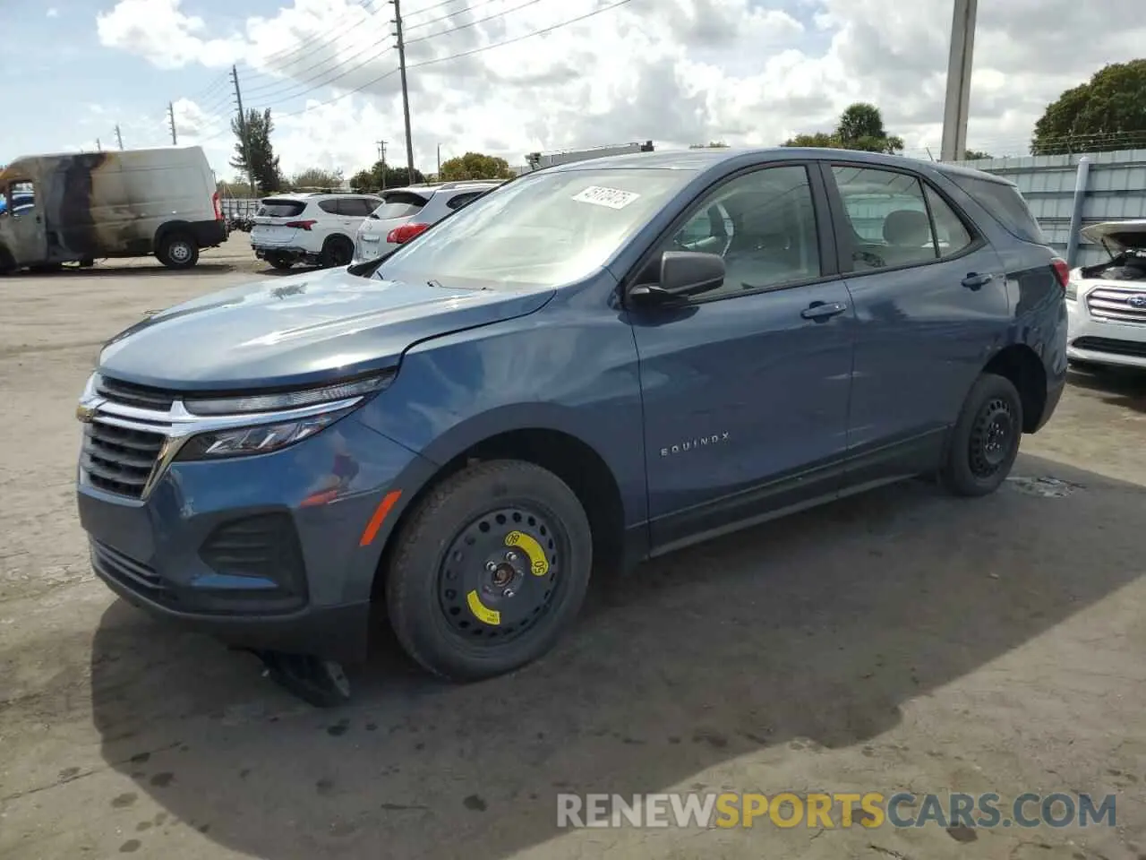 1 fotografías del automóvil dañado 3GNAXHEG7RL330309 CHEVROLET EQUINOX 2024