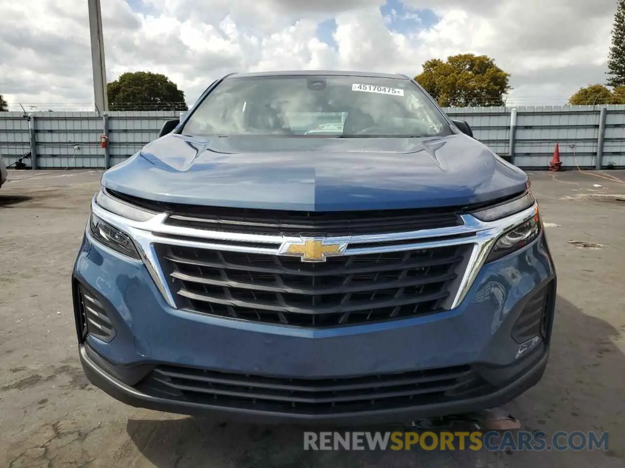5 fotografías del automóvil dañado 3GNAXHEG7RL330309 CHEVROLET EQUINOX 2024