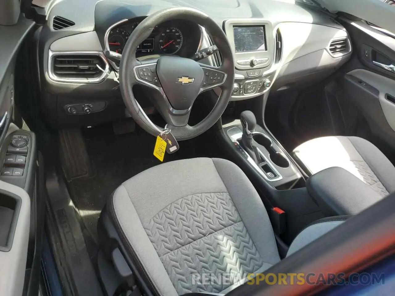 8 fotografías del automóvil dañado 3GNAXHEG7RL330309 CHEVROLET EQUINOX 2024