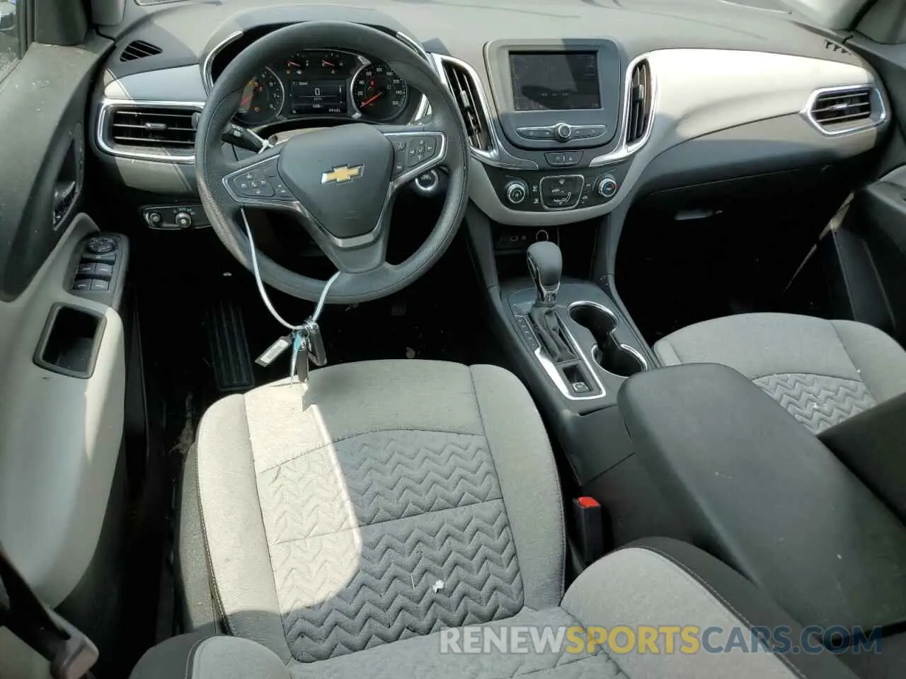 8 fotografías del automóvil dañado 3GNAXHEG7RL365108 CHEVROLET EQUINOX 2024