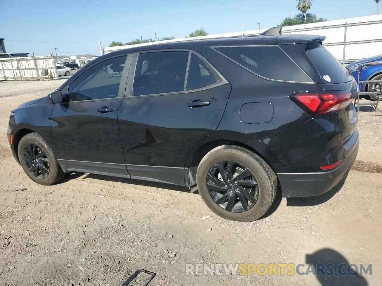 2 fotografías del automóvil dañado 3GNAXHEG8RL102903 CHEVROLET EQUINOX 2024
