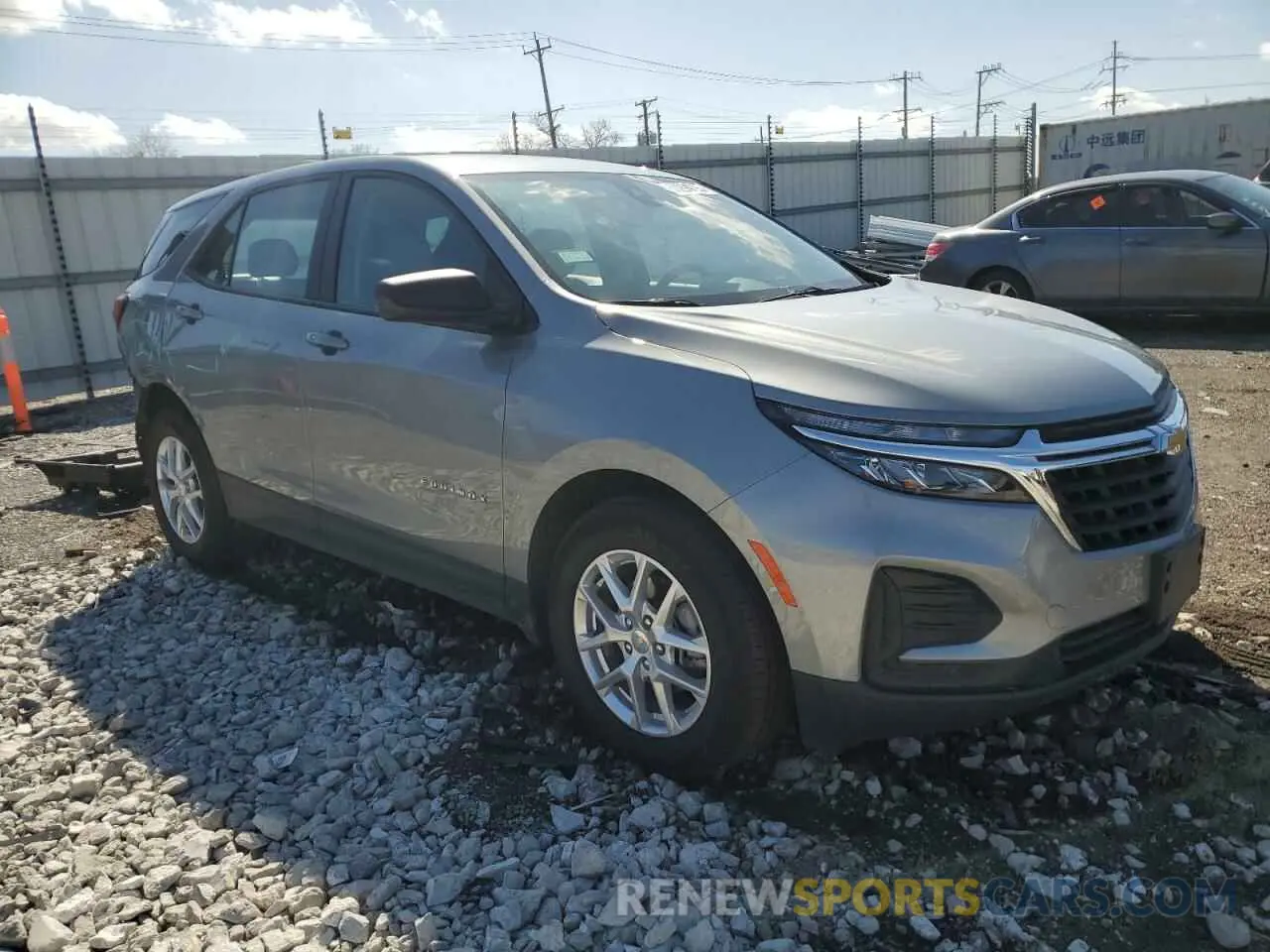4 fotografías del automóvil dañado 3GNAXHEG8RL228680 CHEVROLET EQUINOX 2024