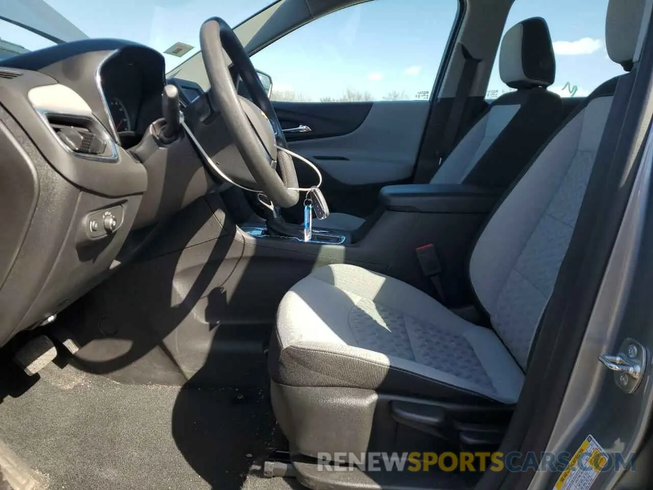 7 fotografías del automóvil dañado 3GNAXHEG8RL228680 CHEVROLET EQUINOX 2024