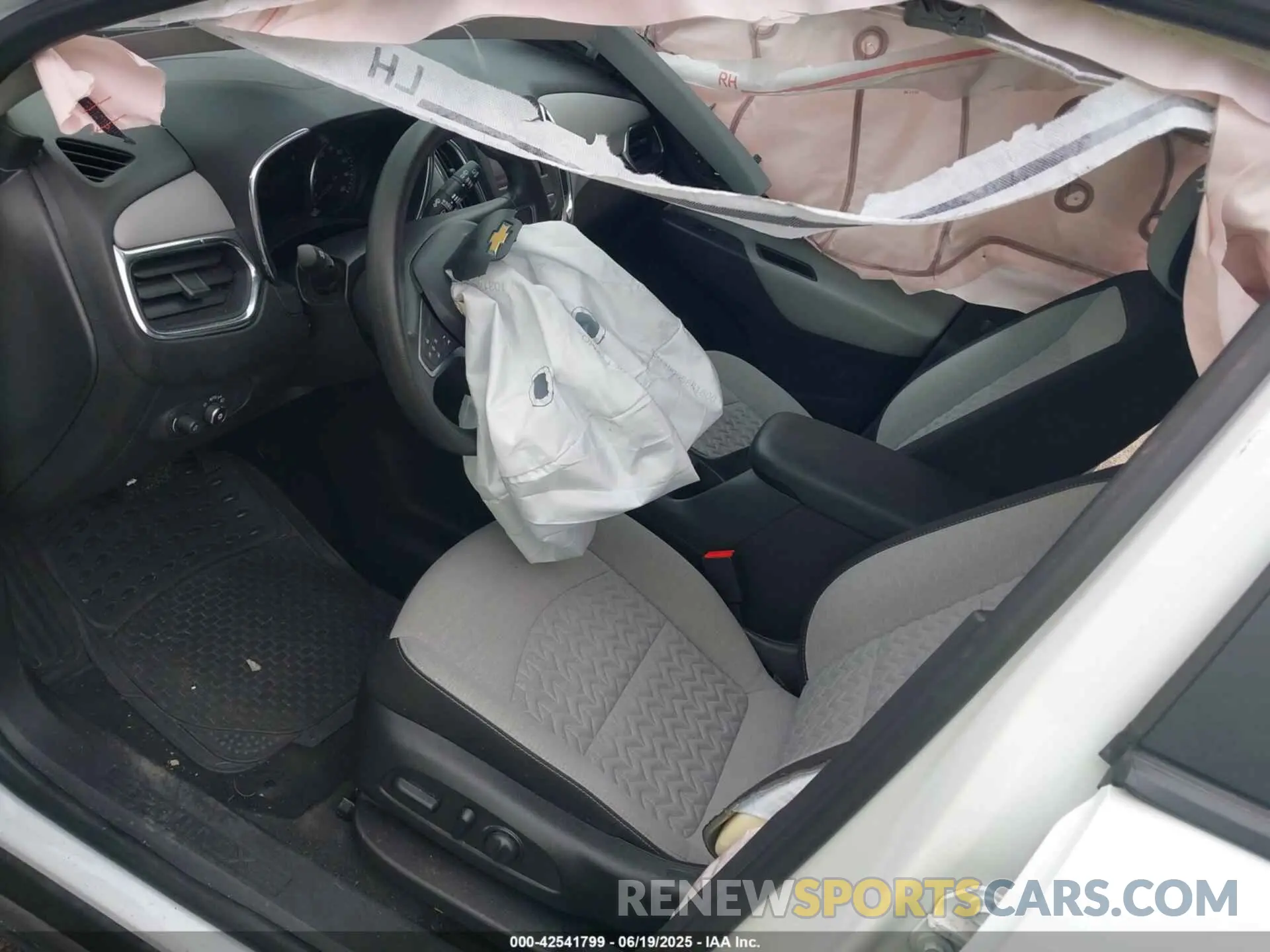 5 fotografías del automóvil dañado 3GNAXHEG9RL141869 CHEVROLET EQUINOX 2024