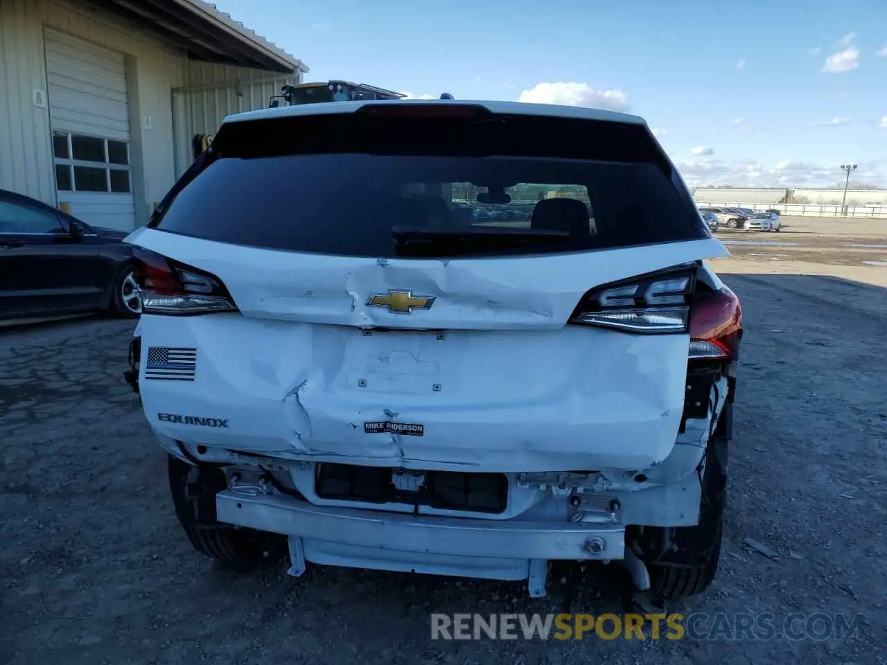 6 fotografías del automóvil dañado 3GNAXHEG9RL186679 CHEVROLET EQUINOX 2024
