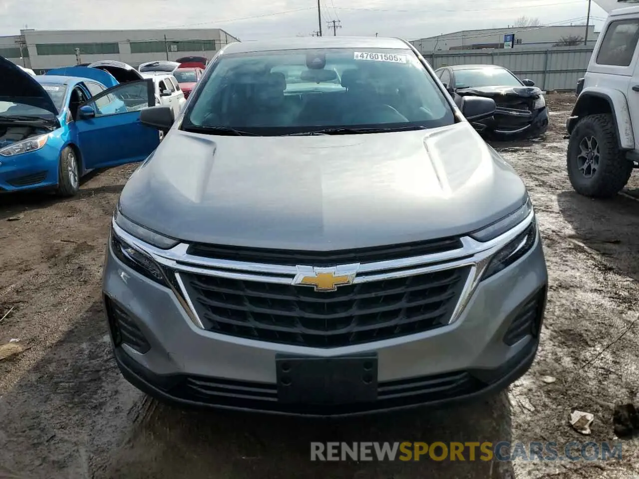 5 fotografías del automóvil dañado 3GNAXHEG9RL191185 CHEVROLET EQUINOX 2024