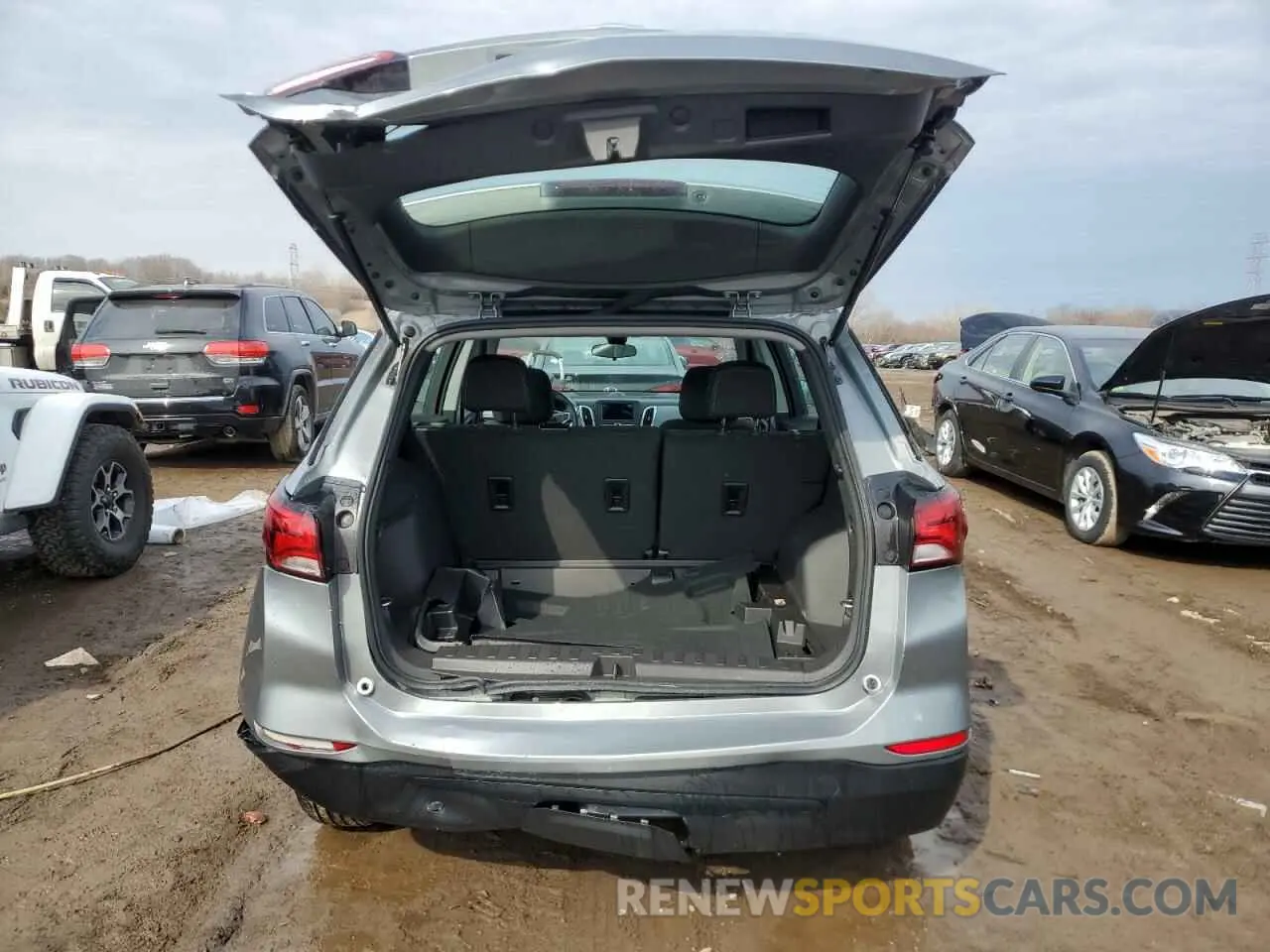 6 fotografías del automóvil dañado 3GNAXHEG9RL191185 CHEVROLET EQUINOX 2024