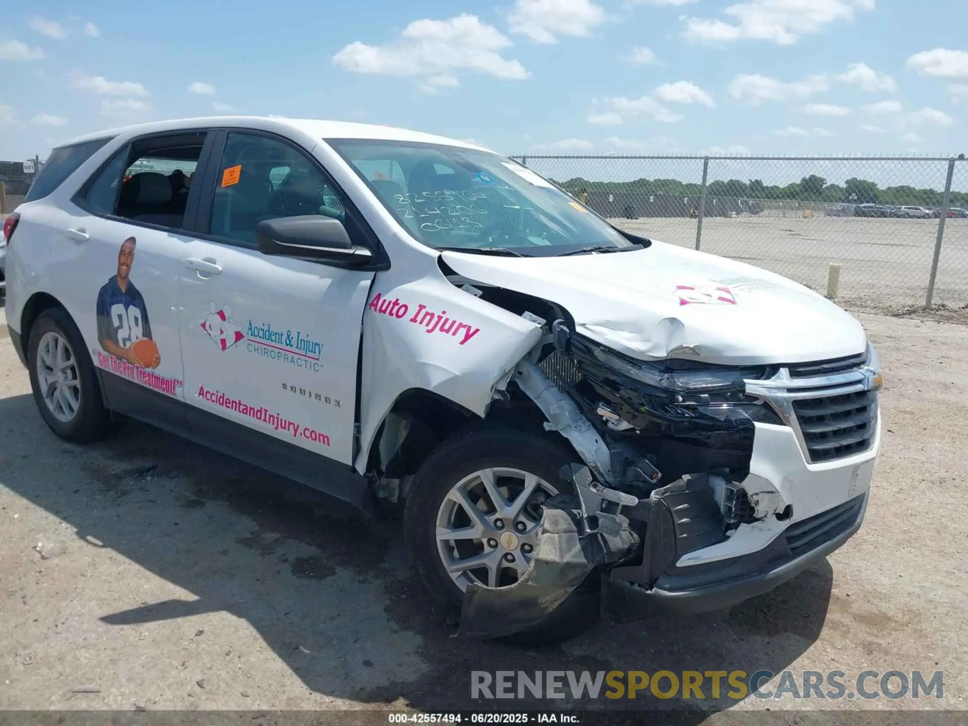 1 fotografías del automóvil dañado 3GNAXHEG9RL214206 CHEVROLET EQUINOX 2024