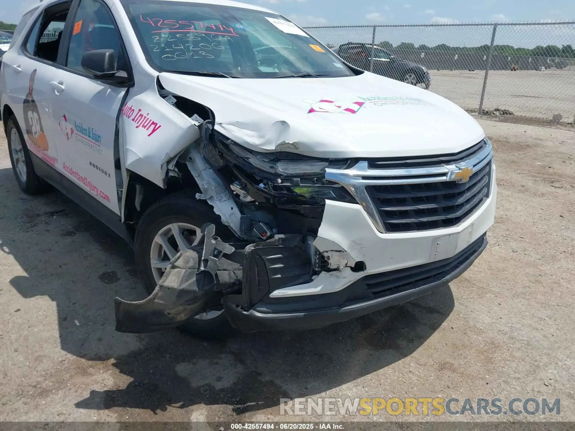 6 fotografías del automóvil dañado 3GNAXHEG9RL214206 CHEVROLET EQUINOX 2024