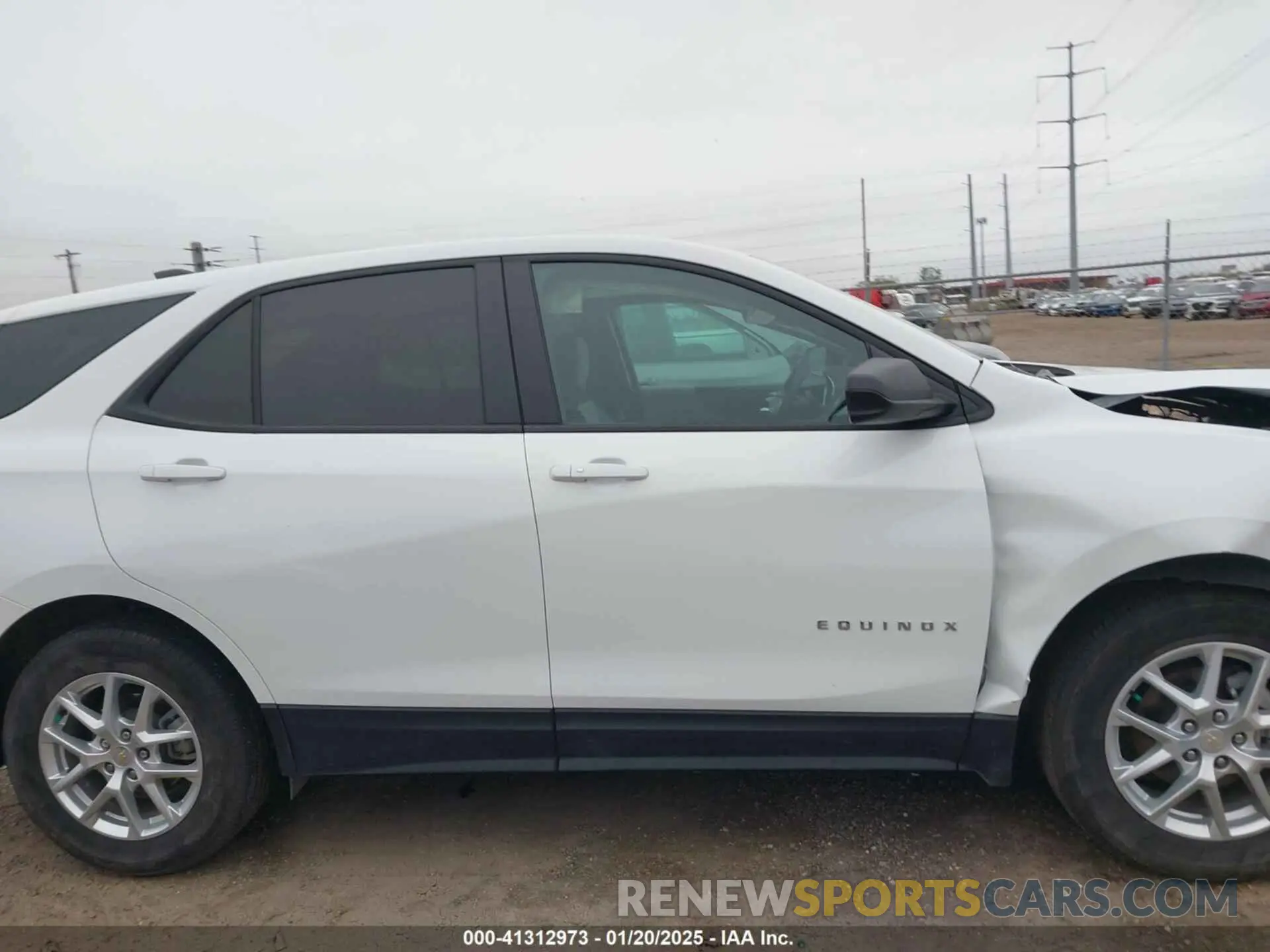 14 fotografías del automóvil dañado 3GNAXHEG9RL226517 CHEVROLET EQUINOX 2024