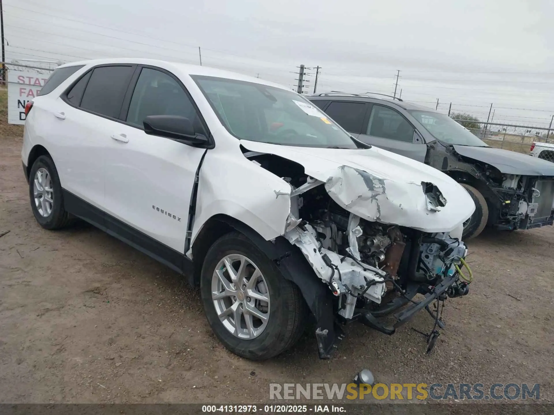 6 fotografías del automóvil dañado 3GNAXHEG9RL226517 CHEVROLET EQUINOX 2024