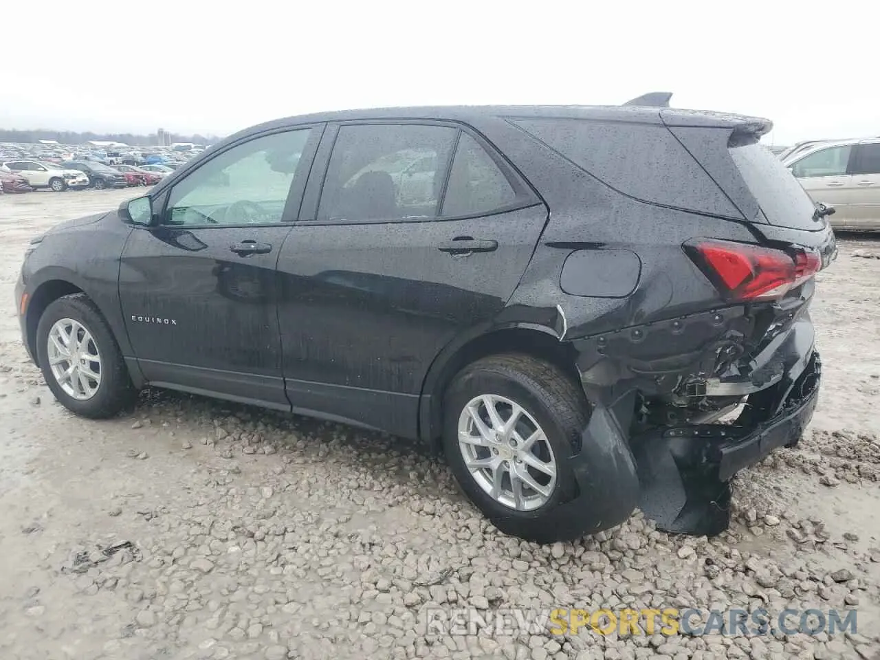 2 fotografías del automóvil dañado 3GNAXHEG9RL367216 CHEVROLET EQUINOX 2024