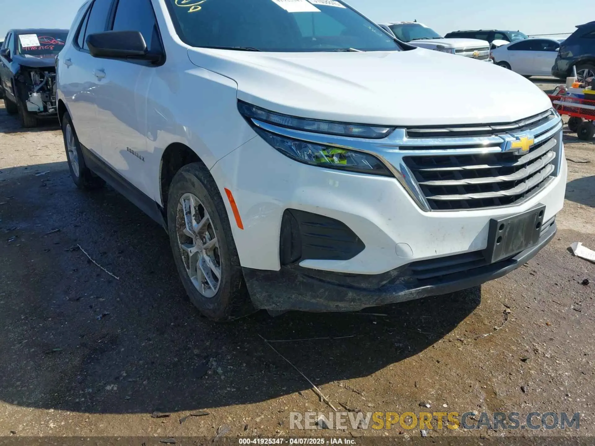 6 fotografías del automóvil dañado 3GNAXHEG9RL369192 CHEVROLET EQUINOX 2024