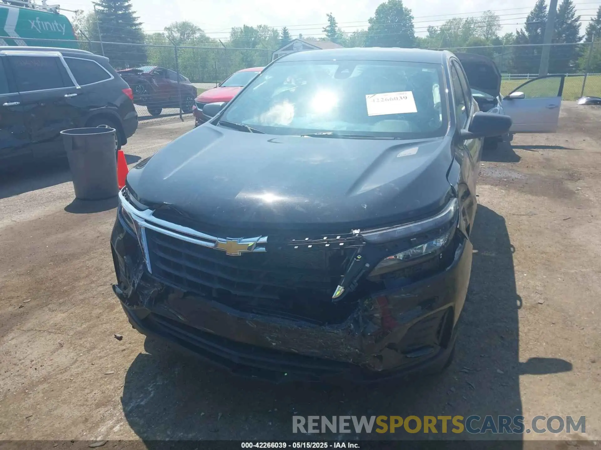 13 fotografías del automóvil dañado 3GNAXHEGXRL305176 CHEVROLET EQUINOX 2024