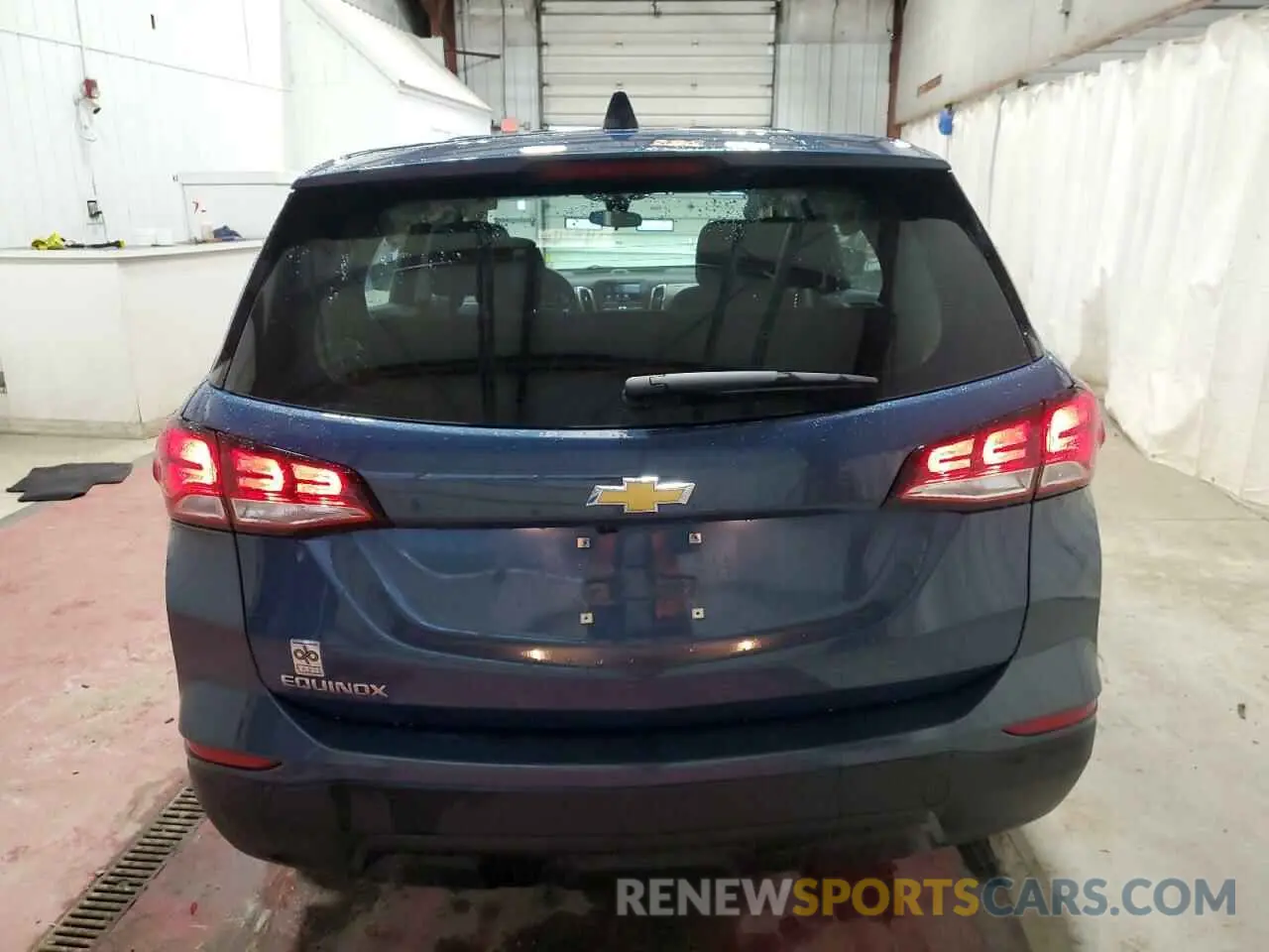 6 fotografías del automóvil dañado 3GNAXHEGXRL316615 CHEVROLET EQUINOX 2024