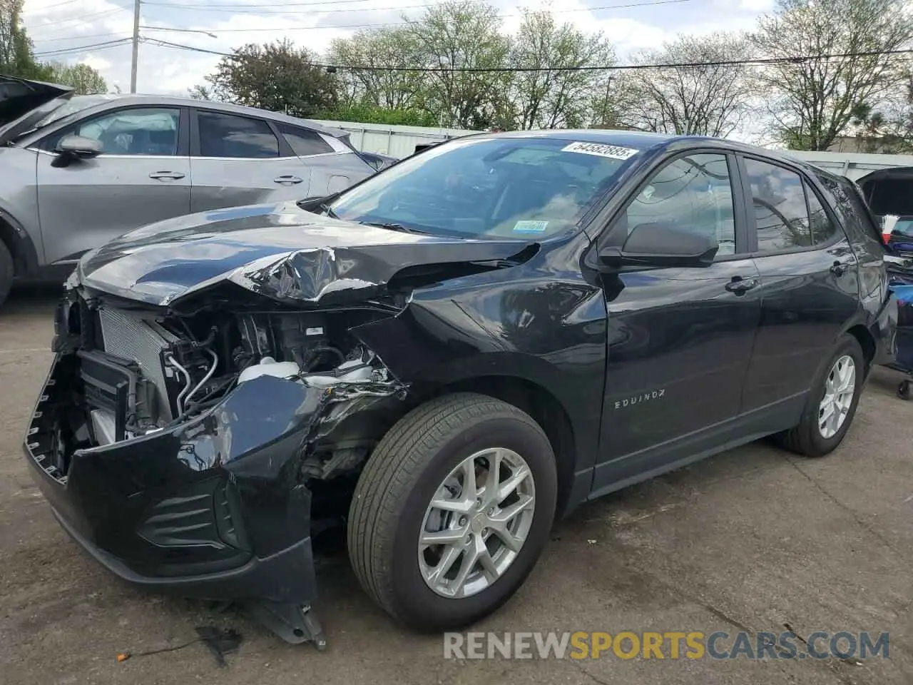 1 fotografías del automóvil dañado 3GNAXHEGXRL366401 CHEVROLET EQUINOX 2024