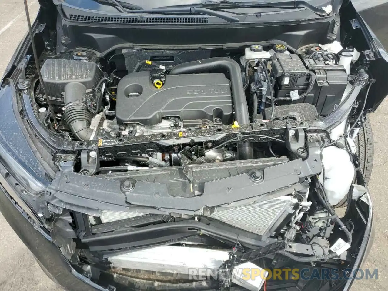 12 fotografías del automóvil dañado 3GNAXHEGXRL366401 CHEVROLET EQUINOX 2024