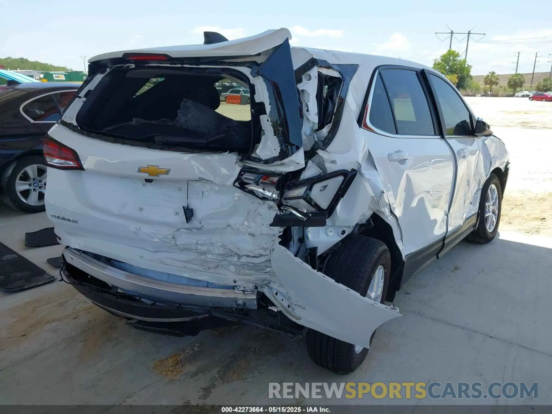 4 fotografías del automóvil dañado 3GNAXJEG5RL305450 CHEVROLET EQUINOX 2024