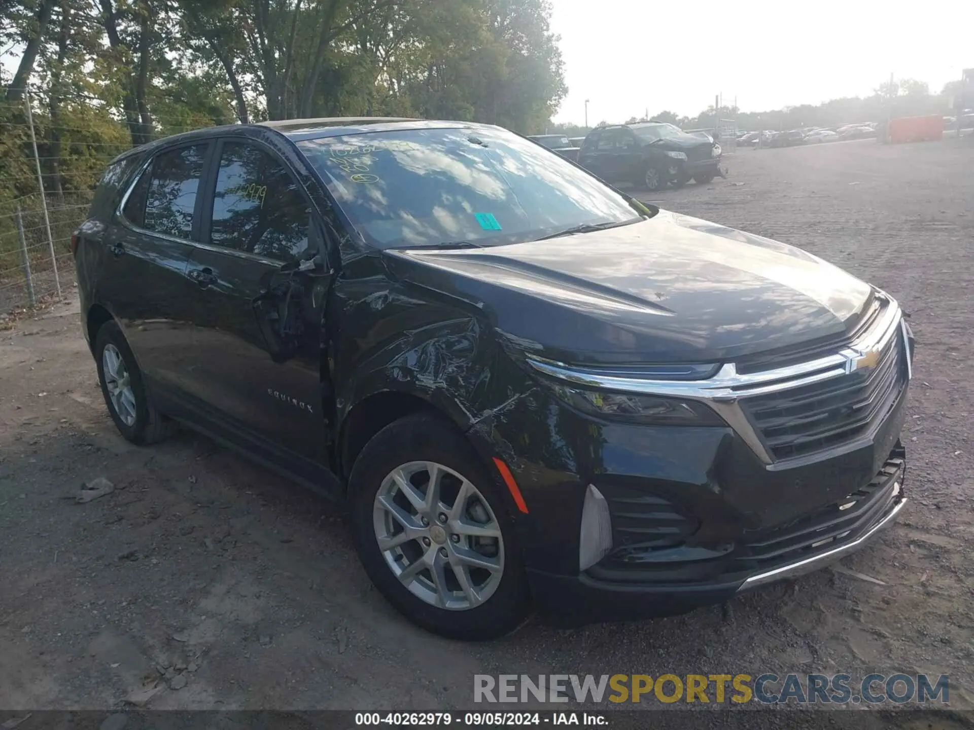 1 fotografías del automóvil dañado 3GNAXKEG0RL212910 CHEVROLET EQUINOX 2024