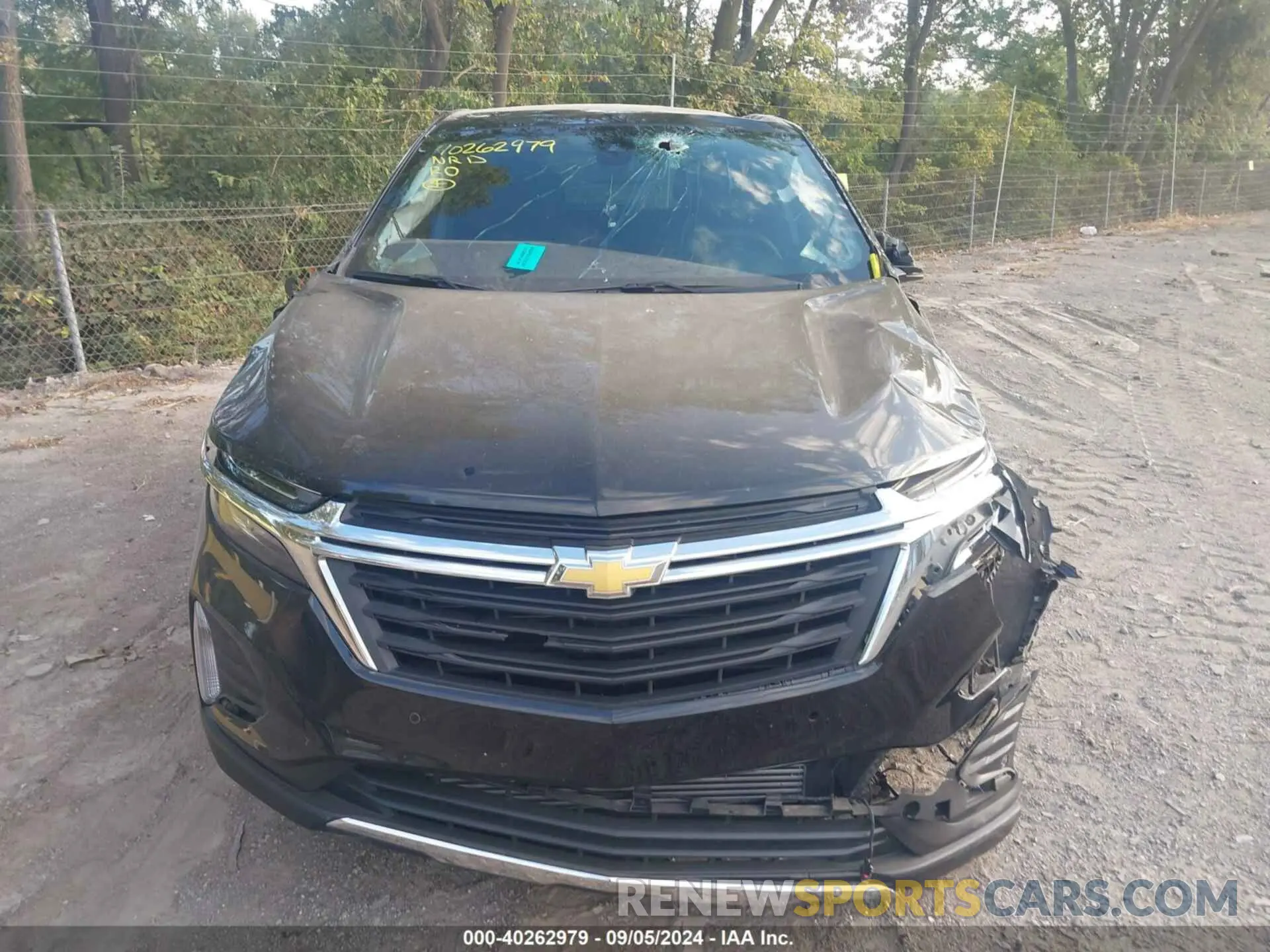12 fotografías del automóvil dañado 3GNAXKEG0RL212910 CHEVROLET EQUINOX 2024