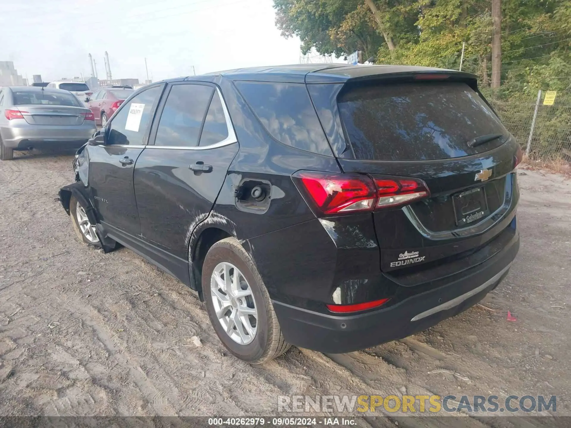 3 fotografías del automóvil dañado 3GNAXKEG0RL212910 CHEVROLET EQUINOX 2024