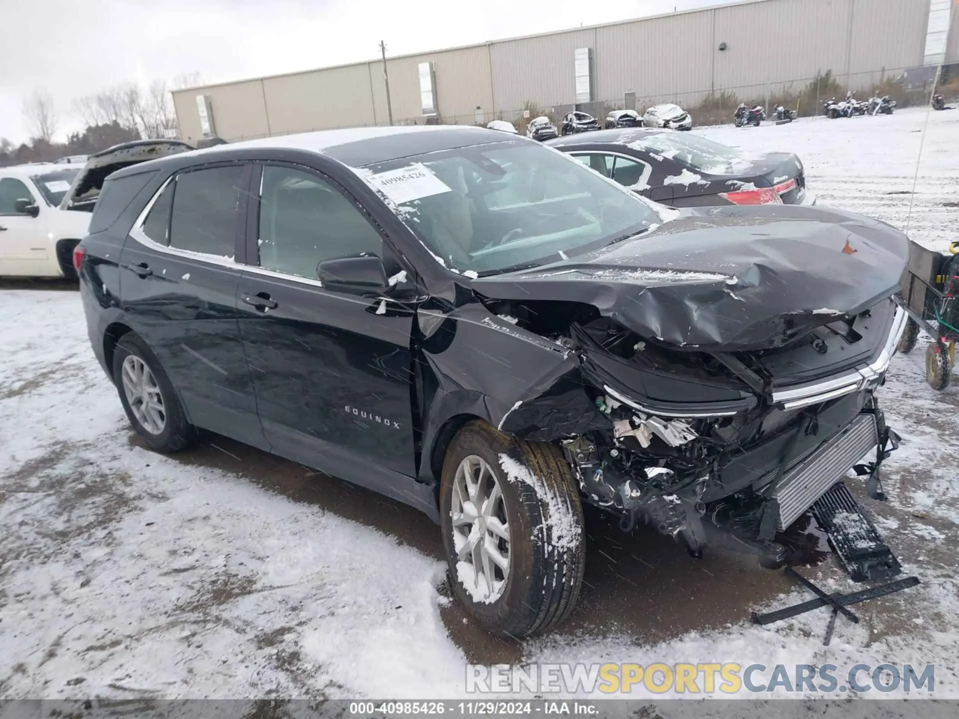 1 fotografías del automóvil dañado 3GNAXKEG0RL305796 CHEVROLET EQUINOX 2024