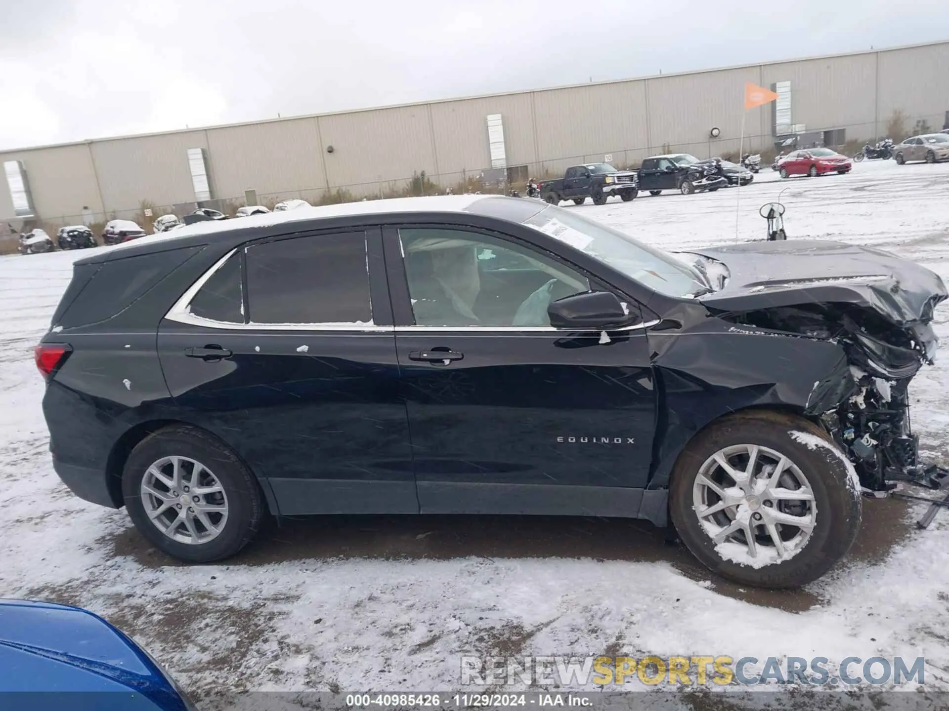 13 fotografías del automóvil dañado 3GNAXKEG0RL305796 CHEVROLET EQUINOX 2024