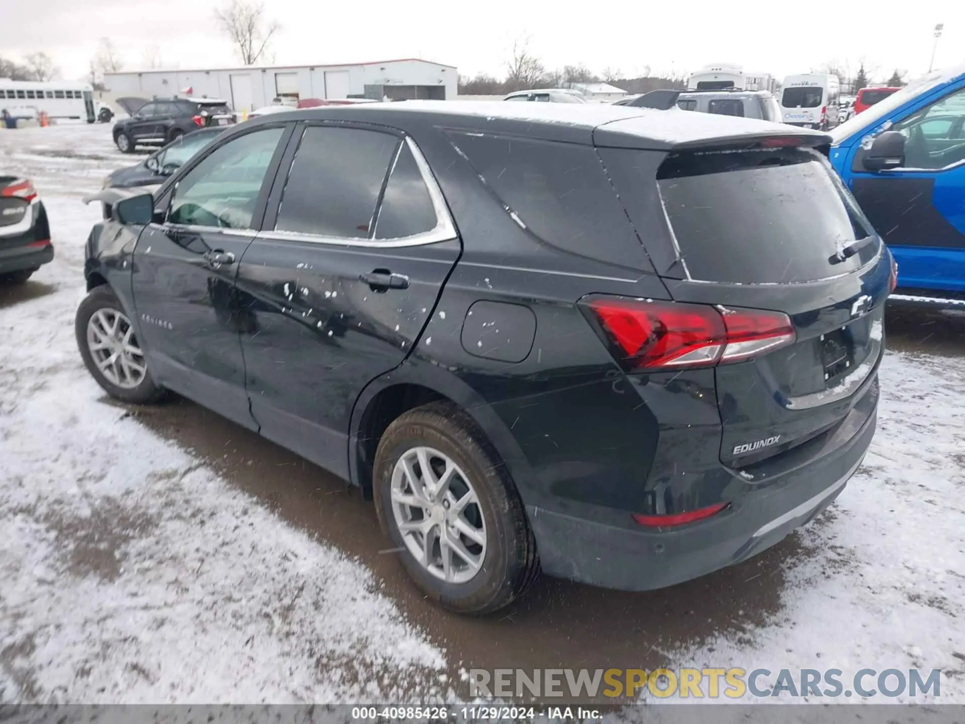 3 fotografías del automóvil dañado 3GNAXKEG0RL305796 CHEVROLET EQUINOX 2024
