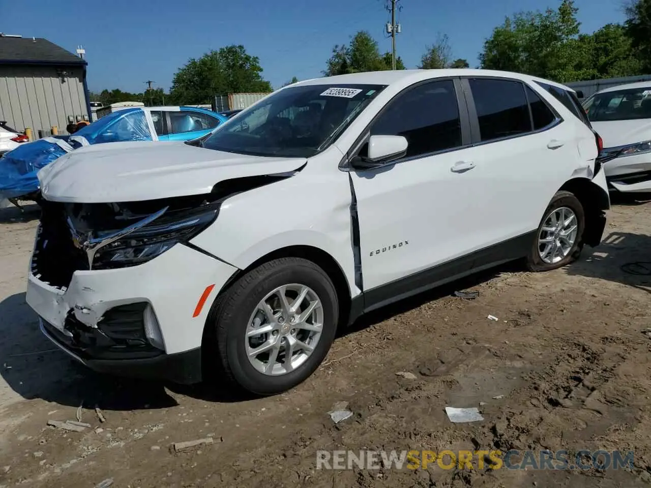 1 fotografías del automóvil dañado 3GNAXKEG0RL367408 CHEVROLET EQUINOX 2024