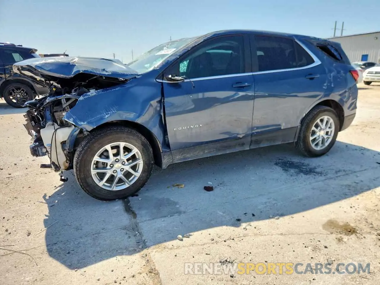 1 fotografías del automóvil dañado 3GNAXKEG1RL228064 CHEVROLET EQUINOX 2024