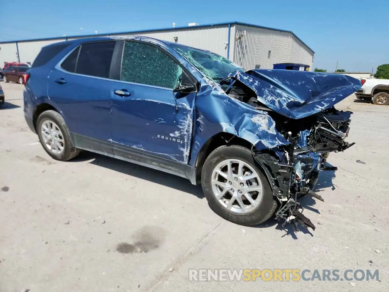 4 fotografías del automóvil dañado 3GNAXKEG1RL228064 CHEVROLET EQUINOX 2024