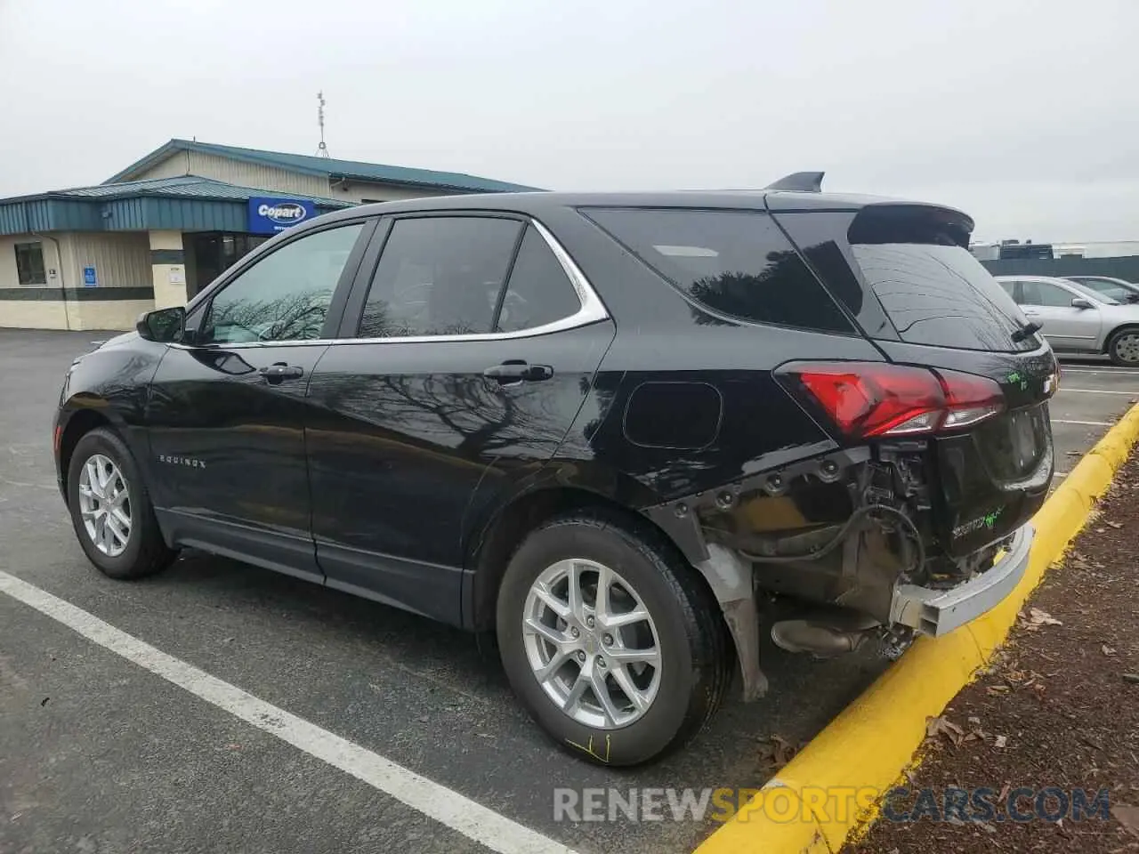 2 fotografías del automóvil dañado 3GNAXKEG1RL273893 CHEVROLET EQUINOX 2024
