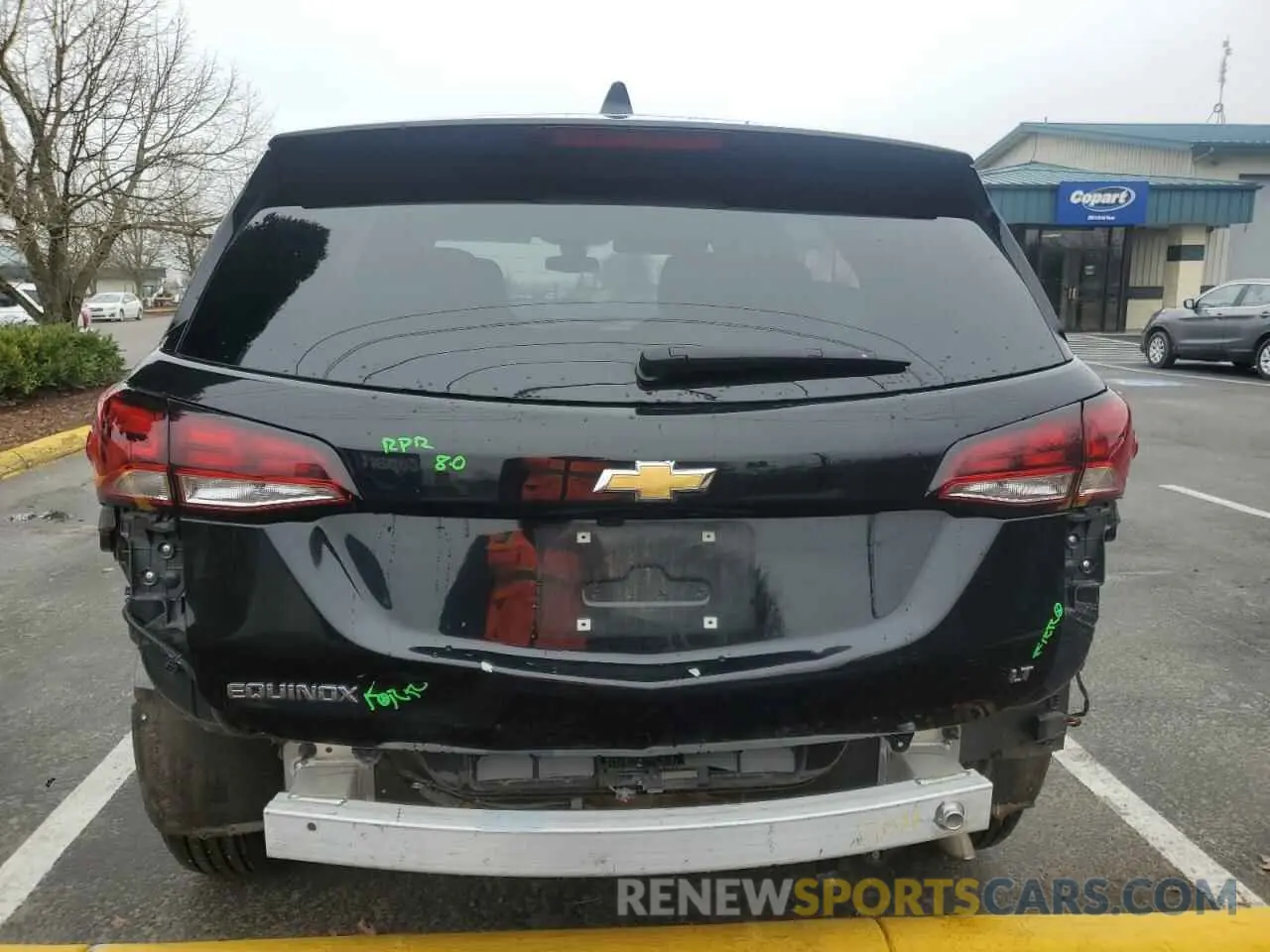 6 fotografías del automóvil dañado 3GNAXKEG1RL273893 CHEVROLET EQUINOX 2024