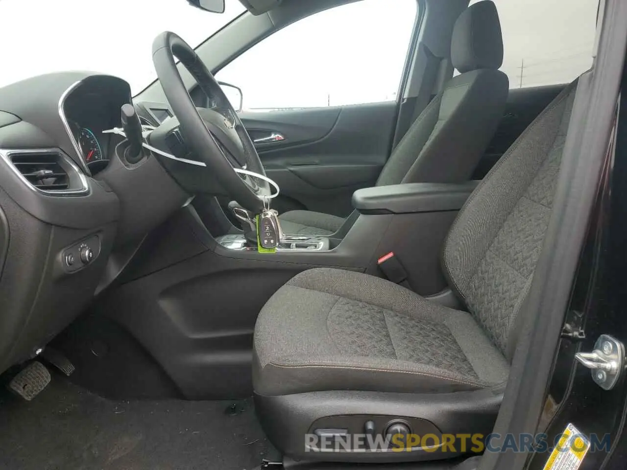 7 fotografías del automóvil dañado 3GNAXKEG1RL273893 CHEVROLET EQUINOX 2024