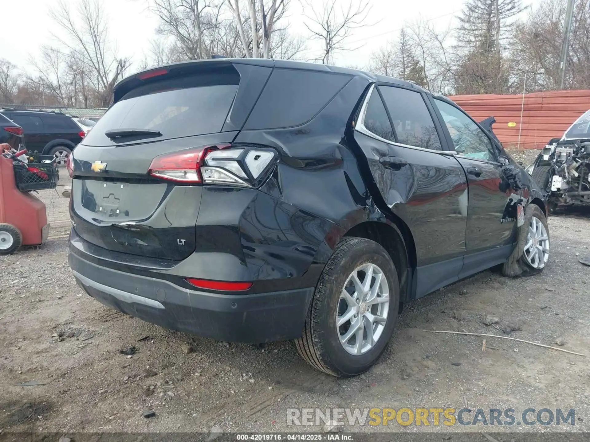 4 fotografías del automóvil dañado 3GNAXKEG1RL297806 CHEVROLET EQUINOX 2024