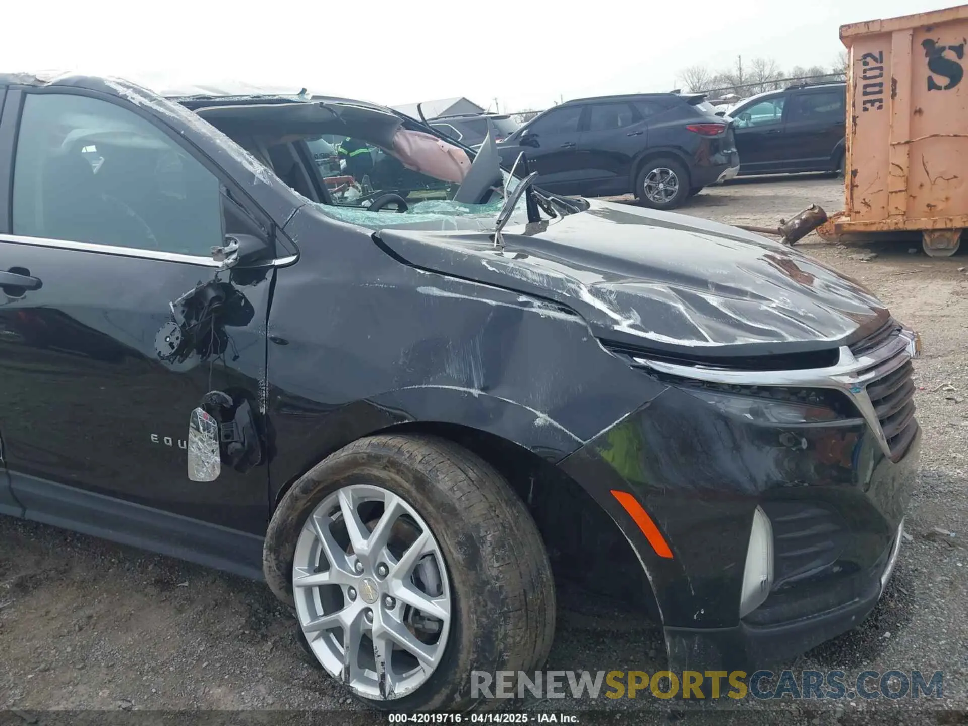 6 fotografías del automóvil dañado 3GNAXKEG1RL297806 CHEVROLET EQUINOX 2024