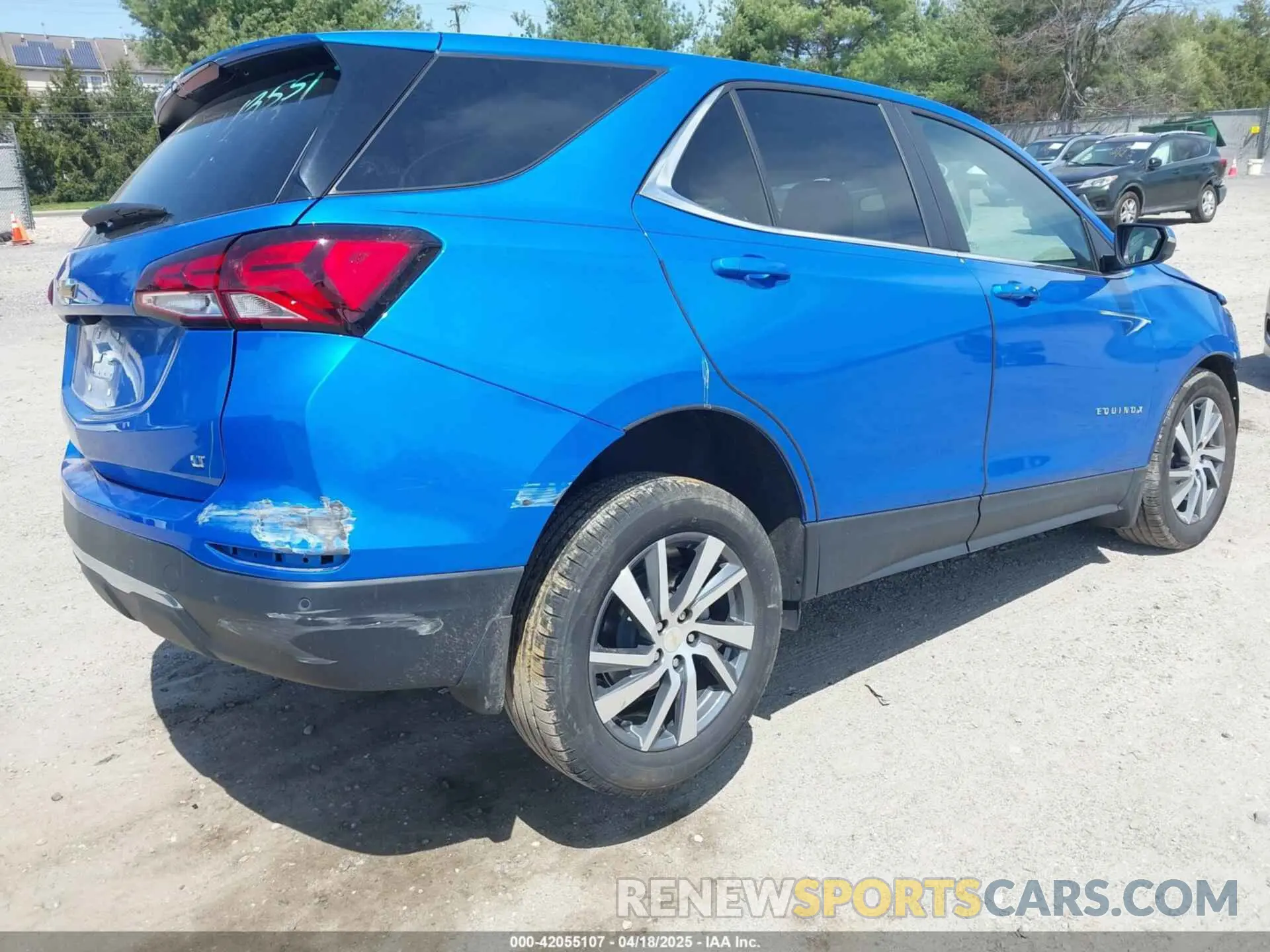 4 fotografías del automóvil dañado 3GNAXKEG1RS140640 CHEVROLET EQUINOX 2024