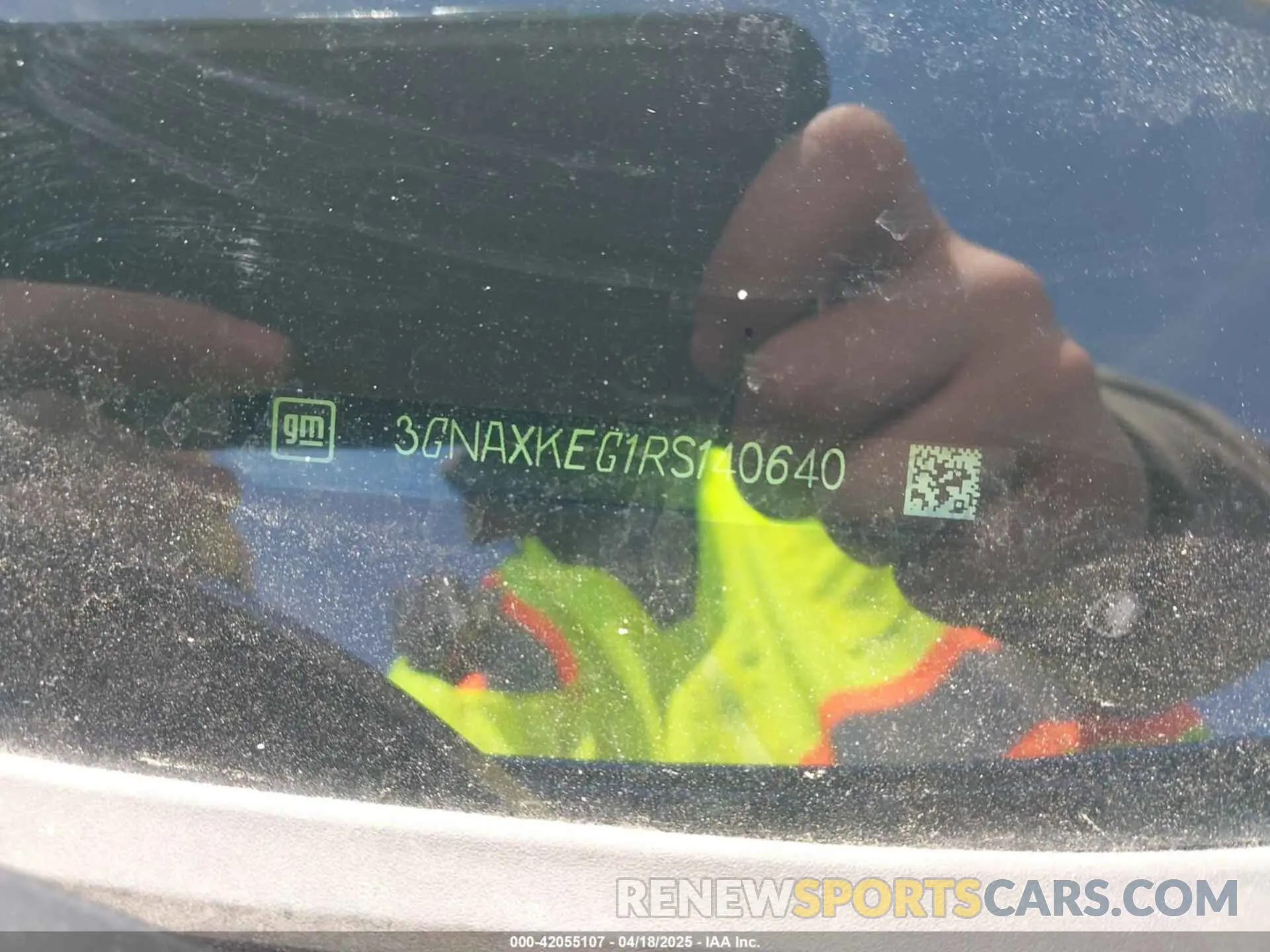 9 fotografías del automóvil dañado 3GNAXKEG1RS140640 CHEVROLET EQUINOX 2024