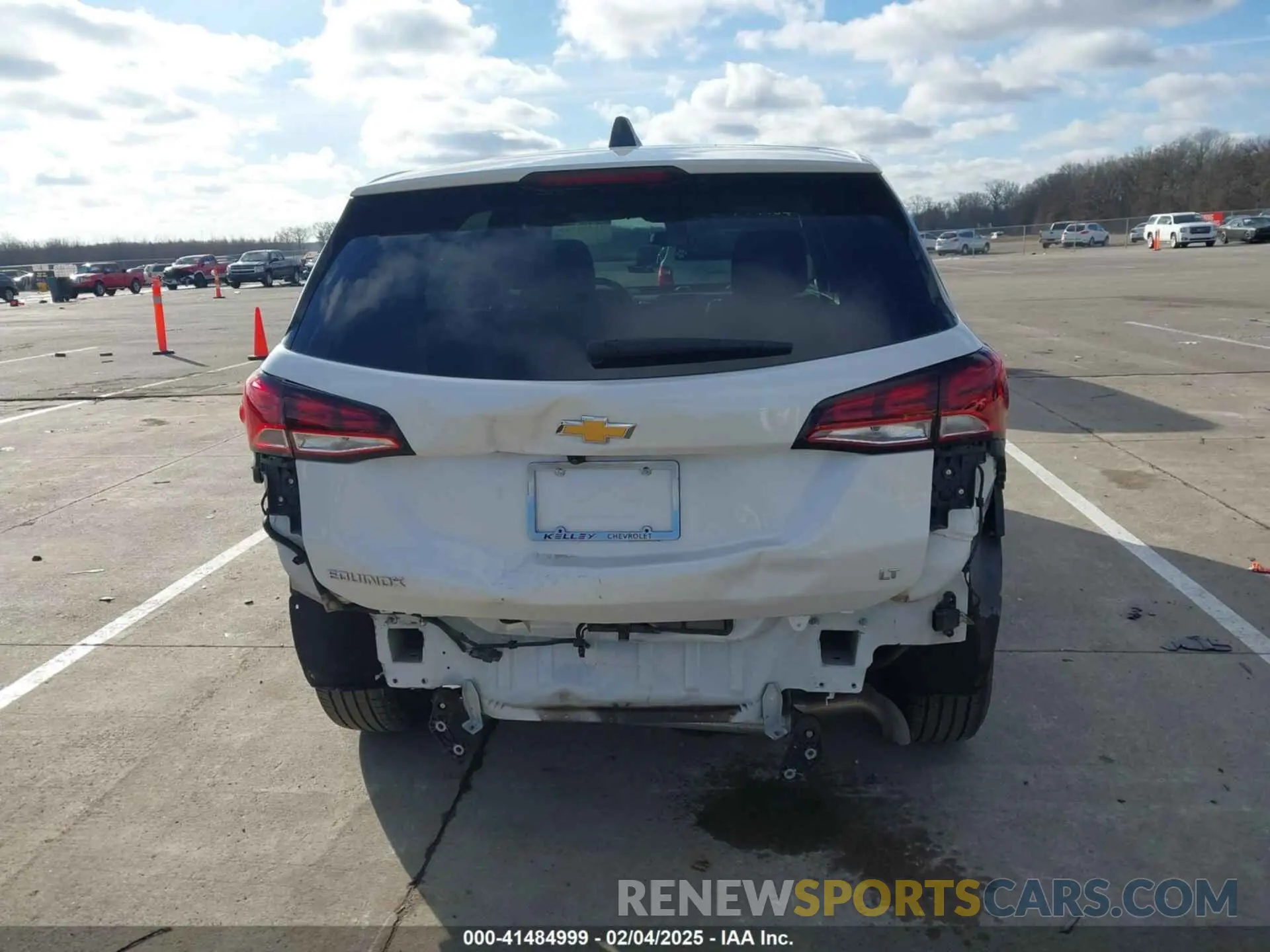 17 fotografías del automóvil dañado 3GNAXKEG1RS154232 CHEVROLET EQUINOX 2024