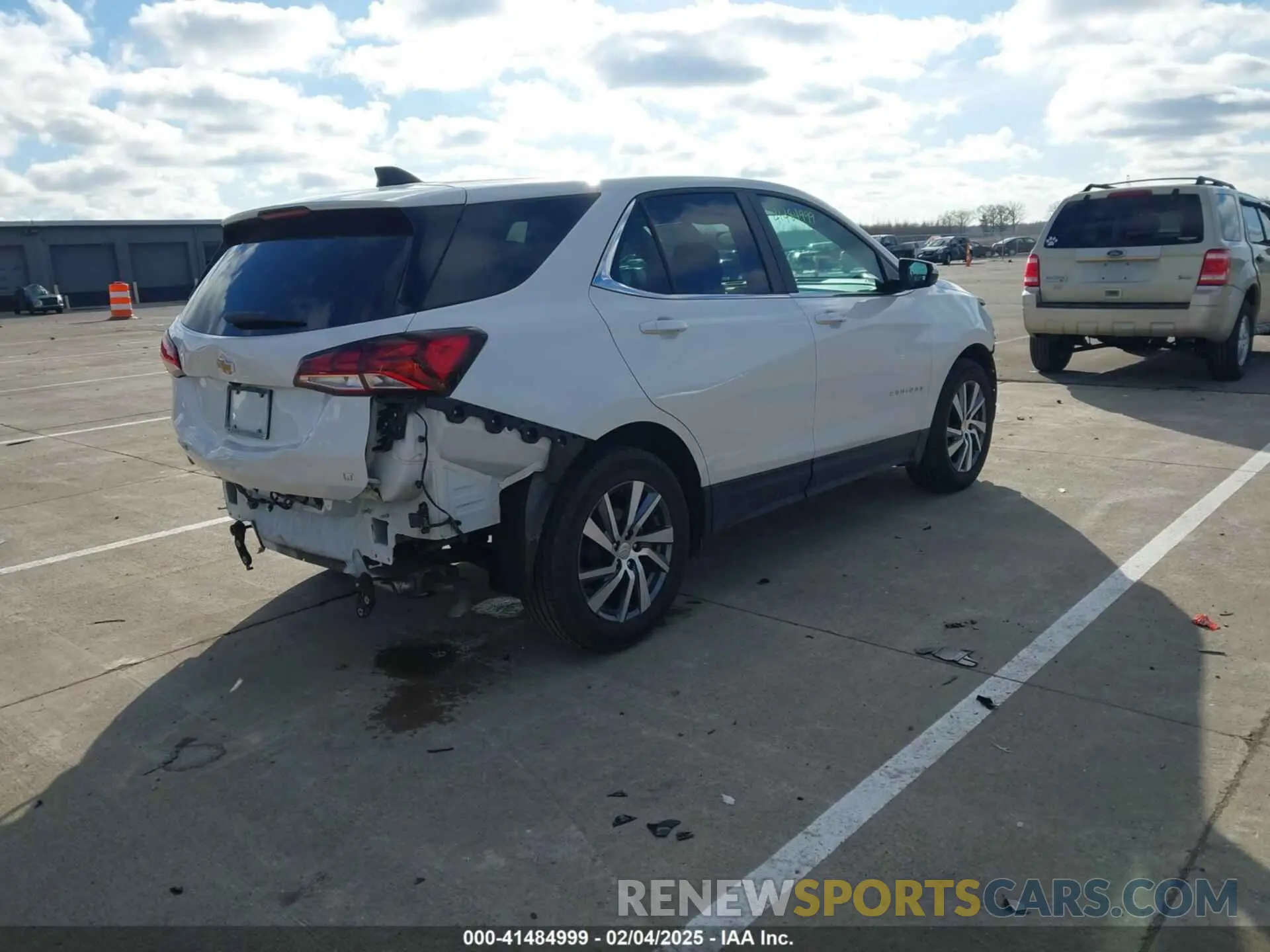 4 fotografías del automóvil dañado 3GNAXKEG1RS154232 CHEVROLET EQUINOX 2024