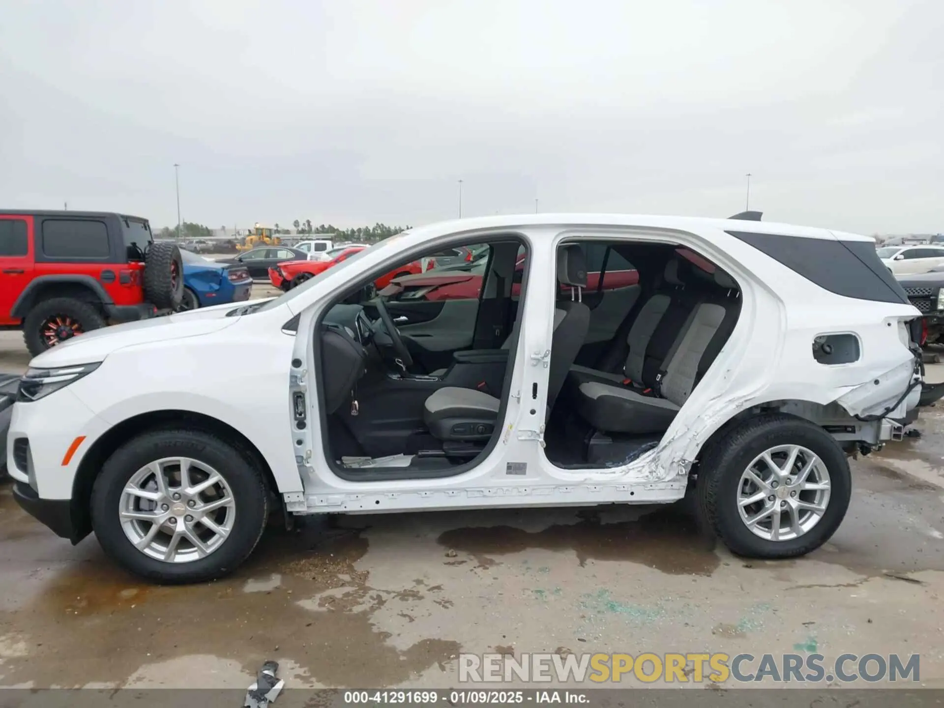 15 fotografías del automóvil dañado 3GNAXKEG2RL183152 CHEVROLET EQUINOX 2024