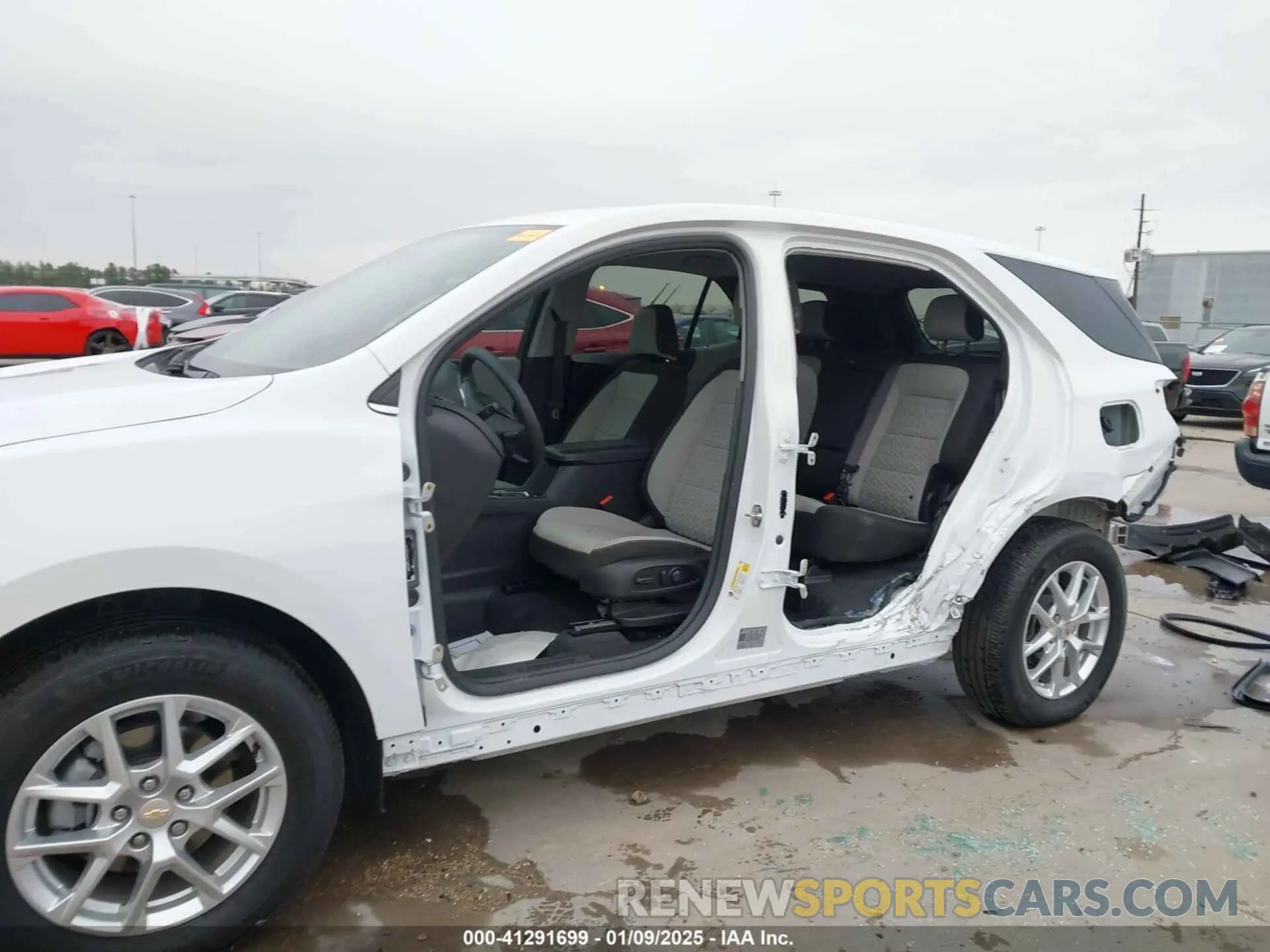 6 fotografías del automóvil dañado 3GNAXKEG2RL183152 CHEVROLET EQUINOX 2024
